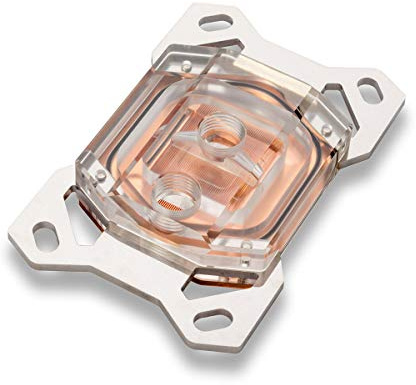 Watercool Compatible Heatkiller IV Basic AMD - Acryl | AMD AM4 und AM5 Ready, werkzeugloses Easy-Mount-System, 25 mm Gewindeabstand für 16/10 und 19/13 Armaturen