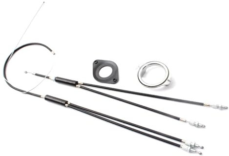 KHE MVP Kit de rotor BMX 1 1/8 avec câble M6 vis Noir comme SST ORYG Odyssey