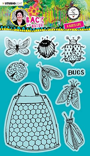 Art By Marlene Back To Nature Clear Stamps-A Bug's Life