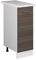 Vicco Apothekerschrank R-Line, Medizinschrank für die Küche, Grau/Weiß, 30 cm, AP Marmor