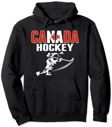 Canada Ice Hockey Fans Trikot – Support Canadian Hockey Team Pullover Hoodie