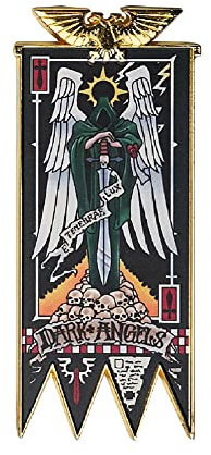 Starforged Space Marines Chapter Banner Collection Kühlschrankmagnet Warhammer 40K Dark Angels