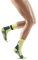 CEP - THE RUN COMPRESSION SOCKS MID CUT für Damen | Mittellange Laufsocken in lime (LE) mit Kompression | Regenerierende Kompressionsstrümpfe für Frauen | Gr. IV | L