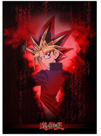 Displate - Poster aus Metal - Wall Art - Yu-Gi-Oh! - YU-GI-OH! Classic - Yami Yugi 3 - Size M - 32x45cm Matt