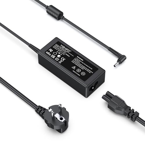 Cargador Acer 65W para portátil Acer Aspire 3/5/S7, Swift 3 SF314-51/SF314-52, Swift 1, Chromebook C720/C740/CB3/C810/CB5, Adaptador AC (3.0 * 1.1mm)