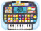 VTech Bit Smart Tablet, Tablet Bambini Educativo con Schermo Retroilluminato, Tastiera ABC e 10 Tasti Pianoforte, 8 Attività e 4 Modalità di Gioco, Lingua Italiana, Batterie Incluse, 2-5 Anni