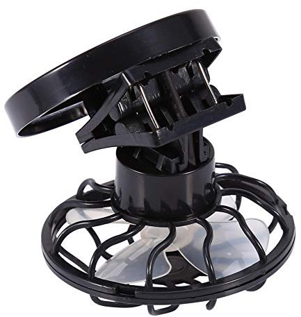 aqxreight Ventilateur Solaire Portable, Climatiseur, Cellule de Refroidissement à Clipser, Idéal pour les Activités de Plein Air