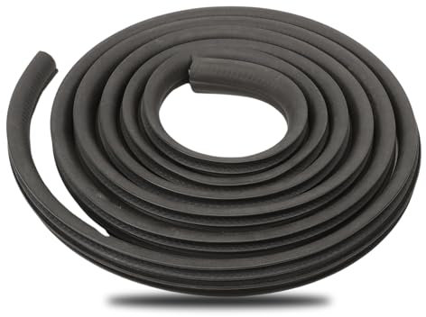 AUROLYNNE Türdichtung Dichtungsband Dichtung für 3008 5008 2008-2016 Türrahmen Flexibel Gummidichtung Wasserdicht Fensterdichtung Dichtungsgummi Schwarz Eingang