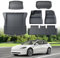 ECOZEN für Tesla Model 3 2024-2025 Fußmatten, Hohe Kante/rutschfest/Wasserdicht/Kofferraummatten, Gummifußmatten Set,Tesla Model 3 Zubehör