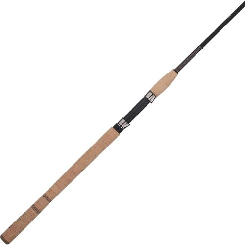 LSHIJI Angelrute Lachs-/Steelhead-Spinnrute, Zweiteilige Rute, 12-25 lb Schnurstärke, hohe Rutenkraft, mittelschnelle Aktion Angelruten