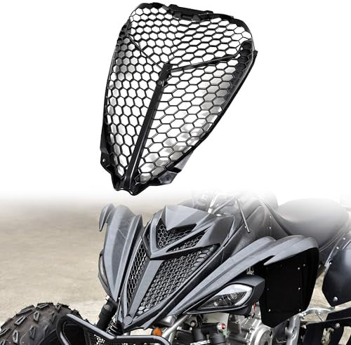 SLORIMOD Grill Radiator Guard Plastic Cover for Yamaha Raptor 700 13-25, Black OEM Front Radiator Guard Protection Panel for Yamaha Raptor 700 700R 2013-2025 Accessories, Replace #1PE-E2467-00-00
