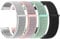 Amzpas Nylon Uhrenarmband 22mm 20mm Armband mit Schnellverschluss, Klettverschluss und Schnellverstellung Geflochtenes Uhrenarmbänder, Universelles Ersatzarmband für Smartwatch Traditionelle Uhr