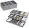 TOWEBOORY Organizador de Cajones de 3 Niveles, Cajón de Almacenamiento Extensible Bandejas Organizadoras de Cajones Extensibles Ajustables para Cubiertos, Cosméticos, Cajones de Oficina (Fila Única)