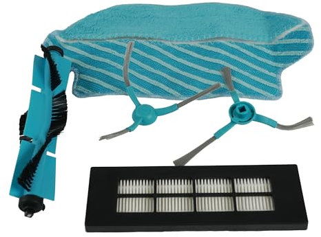 Distri+ - Kit de repuesto para aspiradora Robot compatible con Cecotec Conga 3090