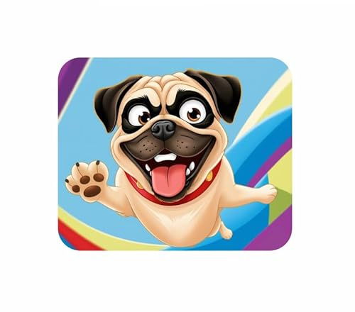 U24 Tapis de souris textile motif chien n° 4