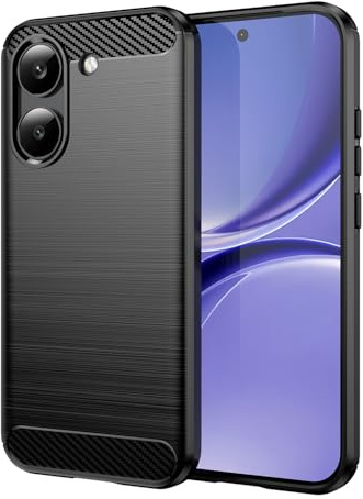 Effcotuo Handyhülle für Xiaomi Poco X8 Pro 5G Hülle, Ultra Thin Cover Stoßfest Case Handyhülle Schutzhülle Shock Absorption passt Hülle - Schwarz