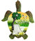 Bulgarien Schildkröte 3D Kühlschrankmagnet Reise Aufkleber Souvenir Kühlschrank Magnet Home & Kitchen Dekoration