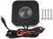 SWONVI Arcade Trackball Maus 4,5 cm beleuchtet runde LED Trackball Maus PS/2 PCB-Anschluss für Arcade Trackballs