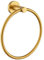 APLusee Runder Handtuchring Gold gebürstet 304 Edelstahl Handtuchhalter für Badezimmer Küche Wandhalterung