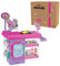 Disney Junior Minnie Mouse Marvelous Market, Pretend Play Cash Register with Realistic Sounds, 38 Play Food Pieces and Accessories, Officially Licensed Kids Toys for Ages 3 Up