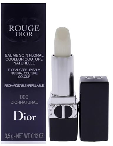 Christian Dior Rouge Dior Colored Satin Lip Balm - 000 Diornatural For Women 0.12 oz Lipstick (Refillable)