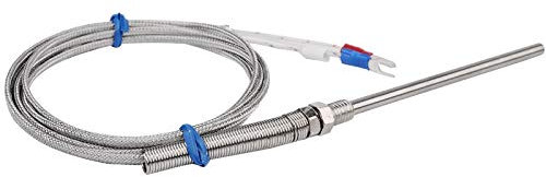 K-Typ Sensor Thermoelement Temperaturmesssensor Kabel – Sonde 200 mm Leitung 5 m