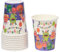 LE NAPPAGE ARTS DE LA TABLE 10 Pappbecher Les ptits Monster – 25 cl