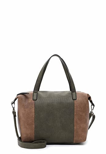 Emily & Noah Shopper E&N Frankfurt 1142 Damen Handtaschen Zweifarbig oliv 960