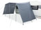 your GEAR Caravan Tarp Teramo - 3 Größen - 250, 300, 400 cm Breite, Tiefe 240 cm - UPF 50+ Sonnendach für Wohnwagen Wohnmobil - 5000 mm Sonnensegel Seitenwände Aufstellstangen (300x240 cm)