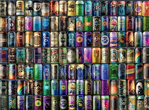 Buffalo Games - Klassische Collage – Crafty Brews – 1000-teiliges Puzzle