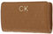 Calvin Klein Re-Lock Bifold French Wallet Brown Sugar