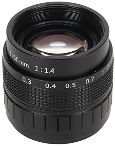 50-mm-Festbrennweitenobjektiv mit Manueller Fokussierung und Großer Blende, für Landschafts-, Porträt-, Hochzeits- und Makrofotografie, 70 cm Minimaler Objektabstand
