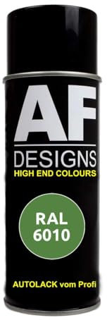 RAL6010 GRASGRUEN Spraydose matt Lackspray Sprühdose DIY Autolack