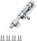 Door Lock Bolt,Stainless Steel Door Latch,4inch Heavy Duty Door Bolt Latch,Barrel Sliding Lock Security Lock Latch for Bathroom,Bedroom,Garden Doors