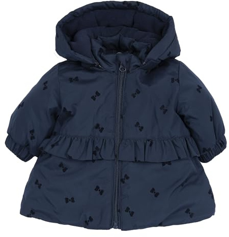 Chicco, Giubbotto Neonata con Cappuccio e Pratica Chiusura a Zip, Lavabile in Lavatrice, Abbigliamento Bambina 0-24 Mesi, Designed in Italy