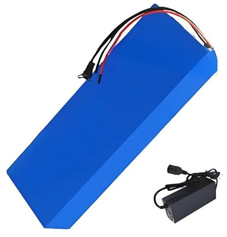 GNIUBBDB 72V 25Ah 20S8P E-Bike Lithium Ion Battery Pack with Charger Built-in BMS Protection Ideal for 200-1800W Electric Bicycle Motor XT90 Plug
