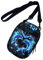 chaqlin Mini-Geldbörse für Damen und Herren, Umhängetasche, Umhängetasche, Handy-Tasche mit Tasche, Neon Animal Delphin, Einheitsgröße