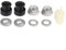 1 Set E-Bike Hub Motor Nuts Bike Safety Washers Electric Bicycle Wheel Lock Nuts Motor Axle Bolt Screw For E-bike Hub Motors(12mm front)