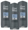 Dove Men+Care Cool Fresh Body & Face Wash 250ml Pack of 3 | Invigorating Scent with MicroMoisture Technology | Refreshing & Hydrating Shower Gel