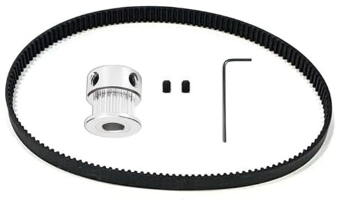 EUIOOVM Cinturino di ricambio originale + cambio per Monsieur Cuisine Connect/Plus/Smart – Compatibile con robot da cucina – Cinghia di trasmissione di alta qualità & kit di trasmissione