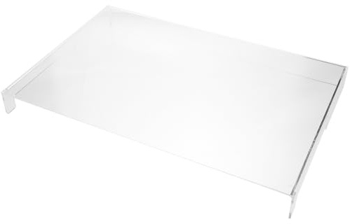 MOBUTOFU Acrylic Laptop Keyboard Cover 17.3 Inch Dust Shield 440X295X40Mm for Home and Office