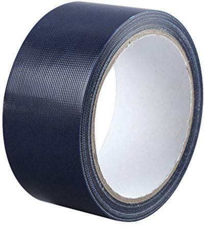 Healifty Cloth Duct Tape Waterproof Adhesive Safety Floor Splicing Tape Cloth Stage Carpet Floor Tape (Blue)