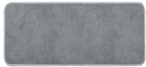 OLIVO.shop | TEKNOS Tappeto magico assorbi acqua, Zerbino per scalino, Tappeto ingresso casa 25x70 cm GRIGIO