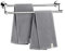WL-ZZZ 304 Porte-Serviettes Double en Acier Inoxydable, Chrome brossé Serviette Rails Mural Suspendu Serviettes étagère de Rangement for Salle de Bains ou la Cuisine Accessoires (Size : 80cm)