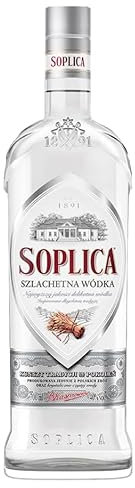 SOPLICA - Polish Vodka - Natural Ingredients - For Shots & Cocktails - 40% Alcohol - 500 ml