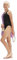 Speedo Mädchen ECO Endurance+ Medalist Badeanzug | Chlorbeständig | Recyclingmaterial | Bequeme Passform | Schwimmunterricht | Badeurlaub Badeanzug, Schwarz, 7-8