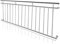 HENGMEI Barandilla de acero inoxidable para balcón, barandilla para escaleras, barandilla para ventana, barandilla para balcón, terraza, 225 x 90 cm, con 16 varillas de relleno