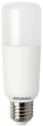 SYLVANIA LED-Lampe, E27 Sockel, 1521 Lumen, Homelight (2700 Kelvin), 14 Watt Leistung, 15000h Lebensdauer, 37mm Durchmesser, 137mm Länge, Weißer Röhren Kolben, 1er Pack