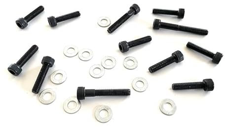 Schrauben Set Schwarz Variomatikdeckel – Passend für Yamaha Aerox, MBK Booster, Aprilia SR 50, Beta Ark, Minarelli Motor