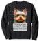 Yorkshire Terrier Teacup Guilty Of Too Cute Teacup Yorkie Sweatshirt